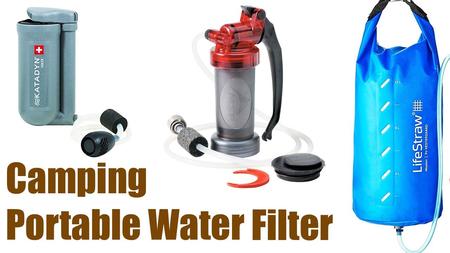 Camping Portable Water Filter that You NEED To SEE