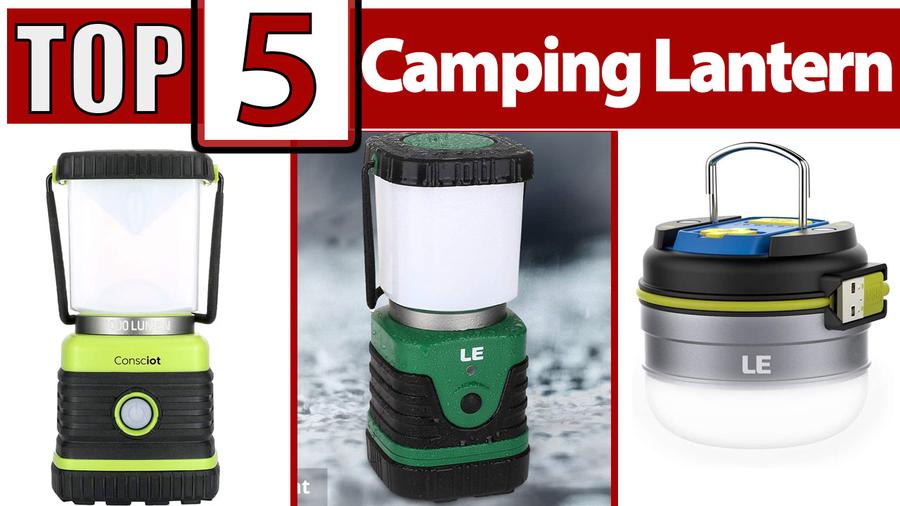 Top 5 - Camping Lantern Rechargeable