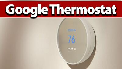 Smart Thermostat for Home (Google Nest Thermostat)