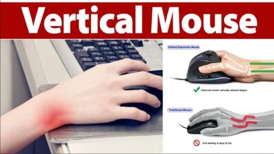 Top 3 Ergonomic Vertical Mouse (for Elbow and Wrist Pain)