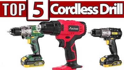 Top 5 Cordless Drill Drivers (Best Sellers)